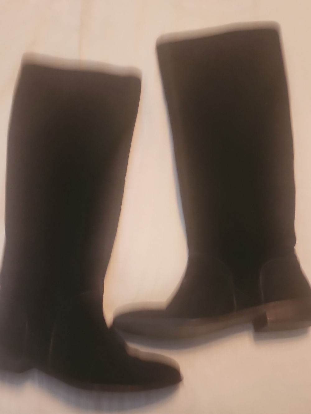 UGGs Classic Suede Tall Black Riding Boots